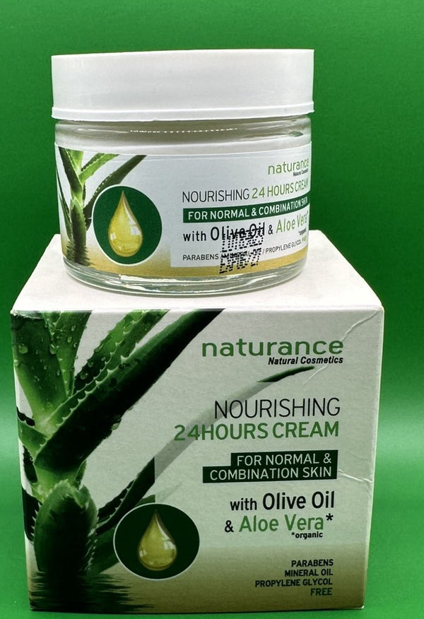 Nourishing 24hr Cream, 50 ml jar and box