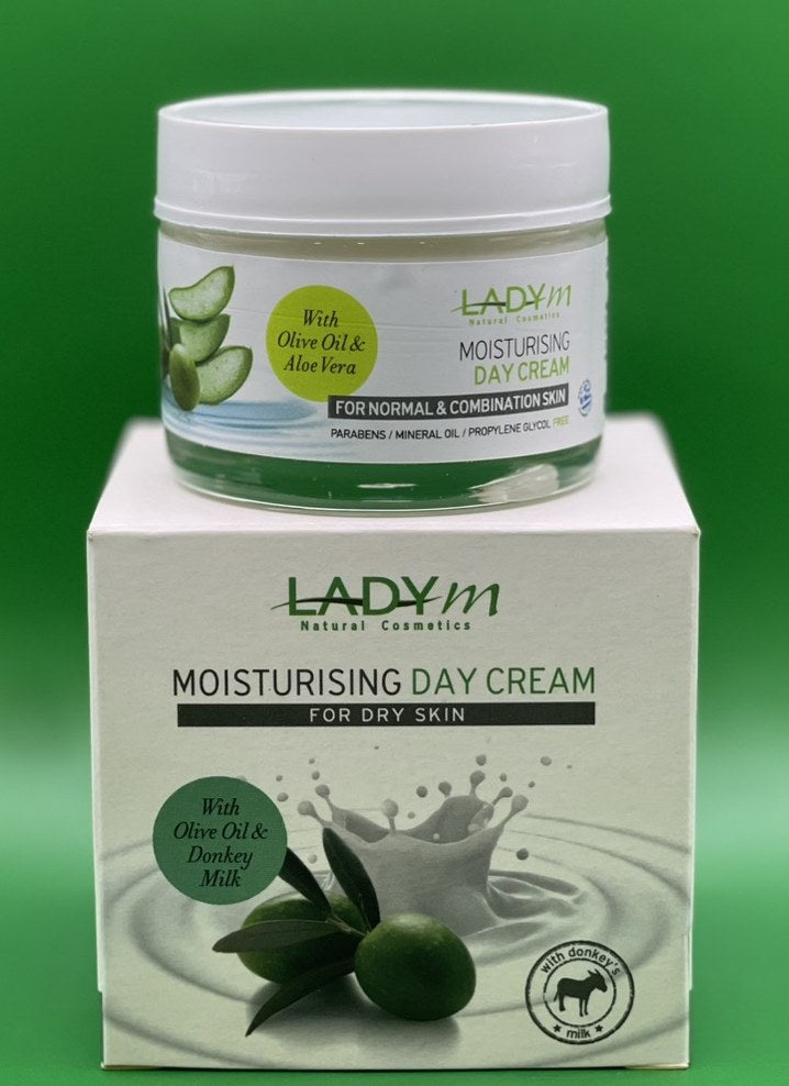 Moisturising Day Cream, 50 ml jar and box