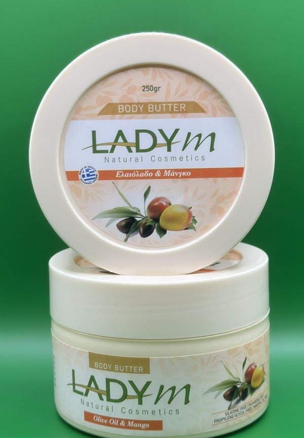 Body Butter, Mango, 250 ml jar