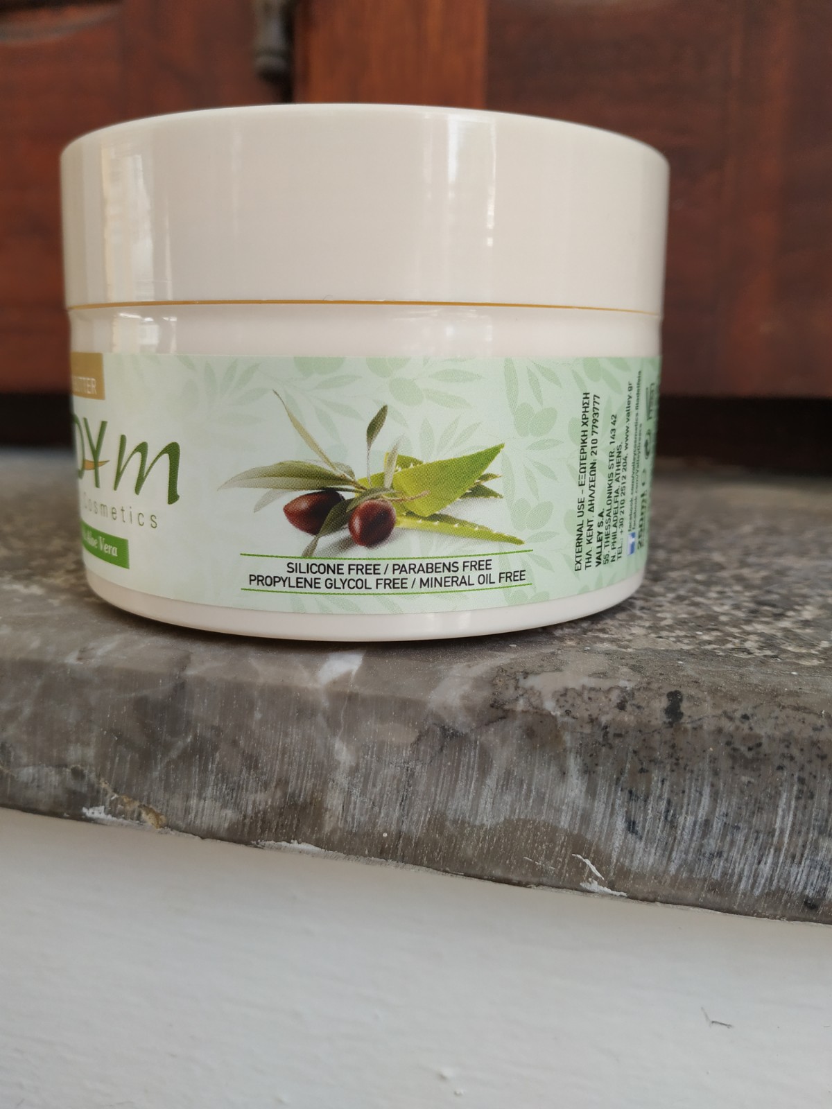 Body butter: Olive Oil and Aloe Vera