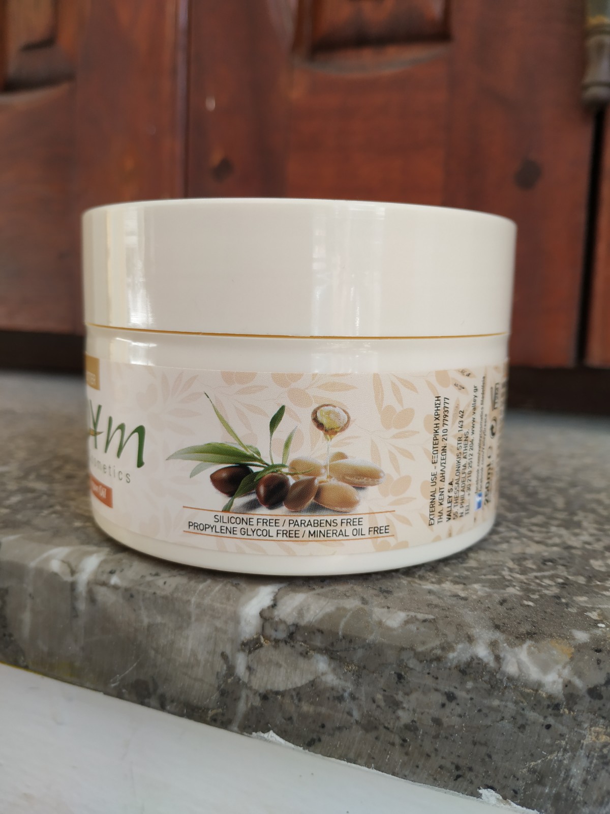 Body butter: Olive Oil and Argan Oil