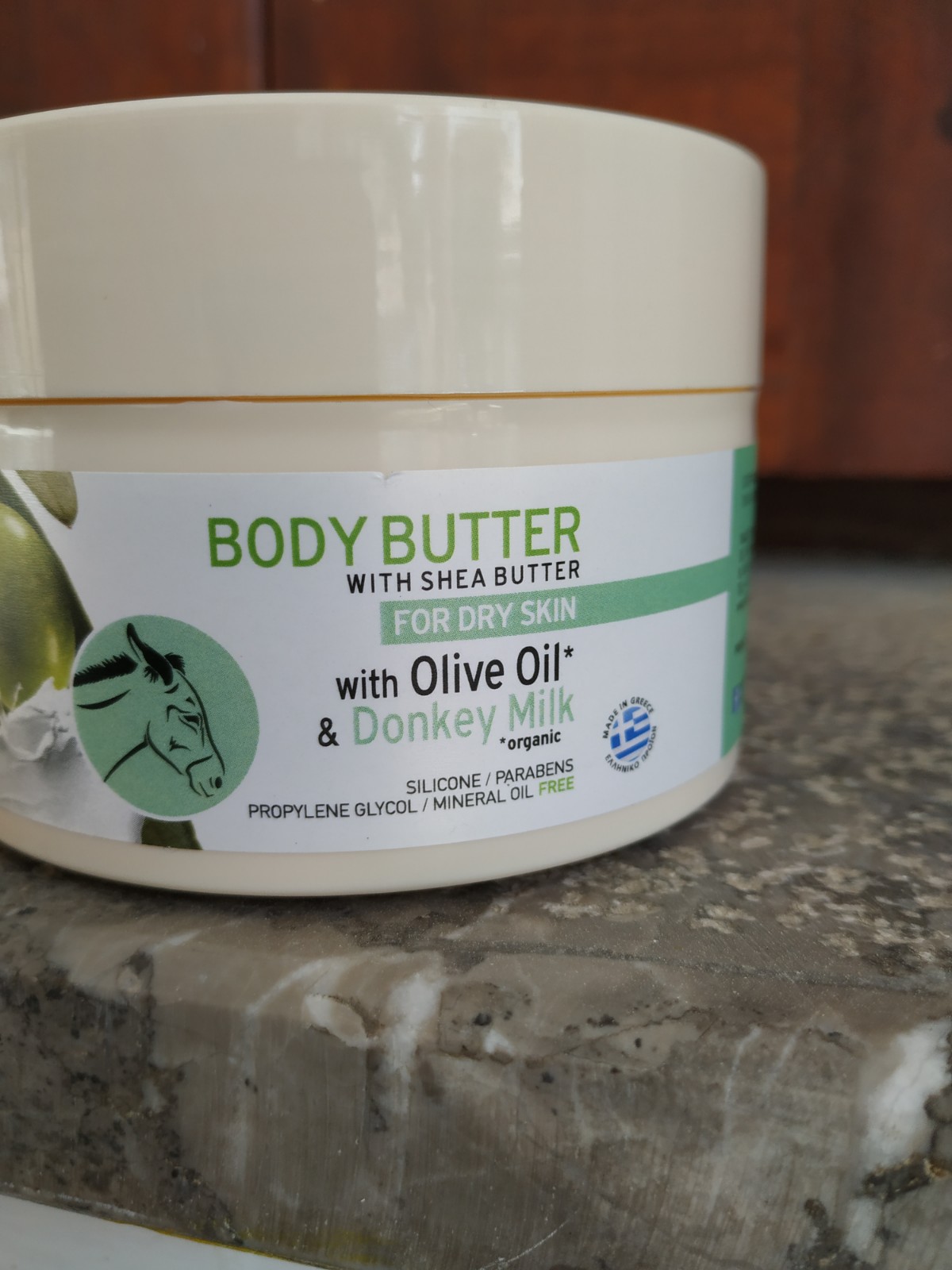 Body butter: Olive Oil and Donkey Milk